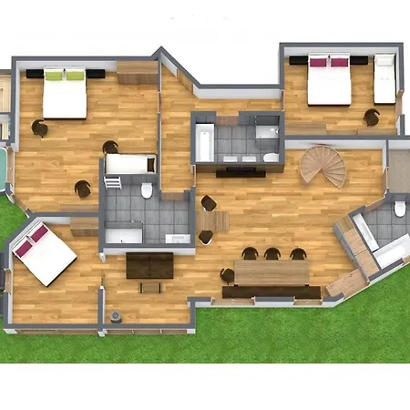 Casa de Férias Edelweiss - Private Wellness With Whirlpool & Sauna Ladis